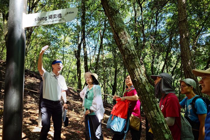 ▲環山獵人登山步道，甫獲第23屆公共工程金質獎佳作肯定。　圖：台中市政府觀光旅遊局／提供