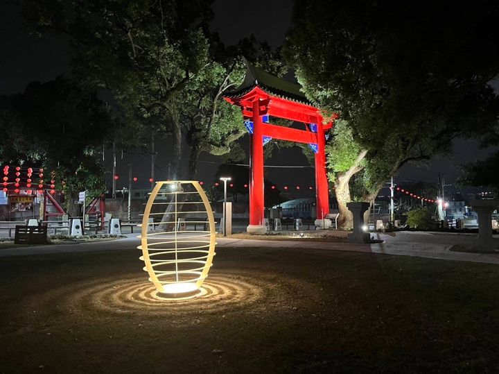 ▲百果山遊憩區優化工程之後的夜色。　圖：參山國家風景區管理處／提供