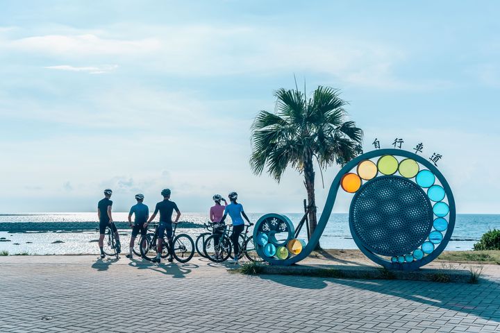 雙灣自行車道。　圖：北海岸及觀音山國家風景區管理處／提供 
