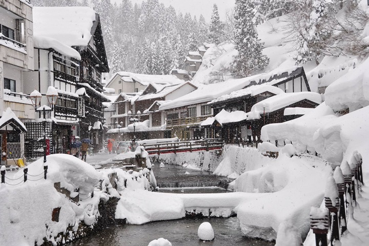 夢幻級雪景！冬日必訪山形縣銀山溫泉