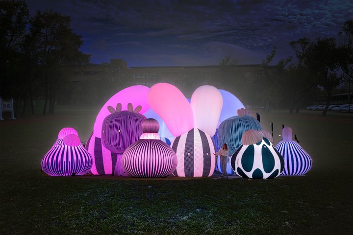 超夯～澳洲藝術團隊「桃園燈會」首次公演 國際藝術與漢服市集雙燈區展出