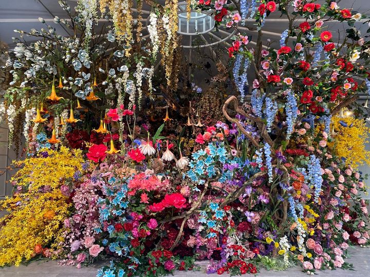 ▲蜷川實花 with EiM，打造作品《残照：光影生命》並首度來臺展出。　圖：臺北市政府觀光傳播局／提供