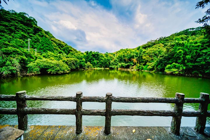 ▲飛龍步道的飛龍池。　圖：新竹縣政府交通旅遊處／提供