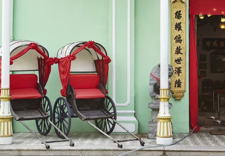 ▲搭乘三輪車漫遊喬治城。　圖：BELMOND／來源