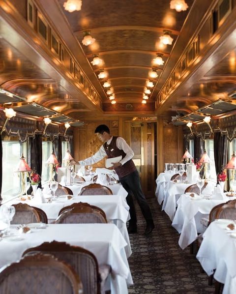 ▲列車上共有2節餐車。　圖：BELMOND／來源