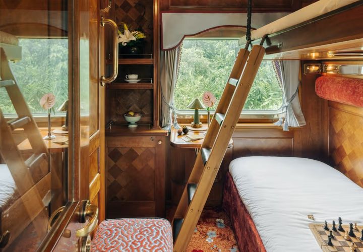 ▲鉑爾曼客艙（Pullman Cabin）。　圖：BELMOND／來源