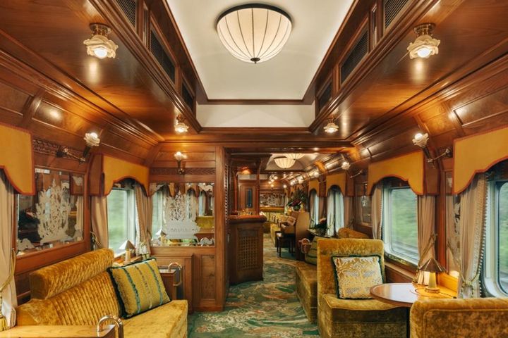 東方快車的鋼琴酒吧車廂有爵士樂俱樂部的氛圍。　圖：BELMOND／來源