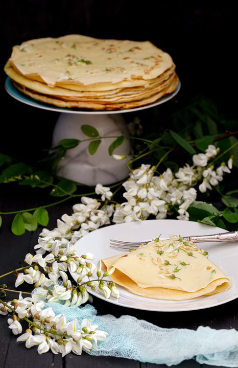 ▲槐花季開時，也有許多美味的槐花點心可享用。　圖：shutterstock／來源