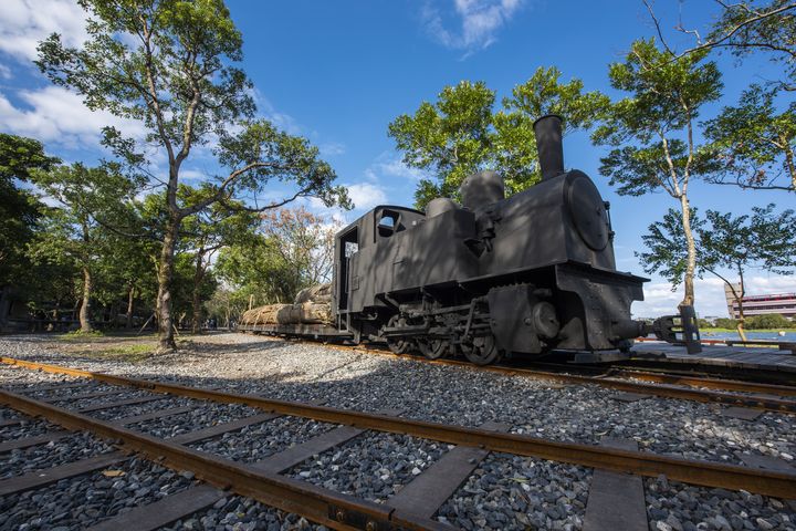 ▲羅東林業文化園區的蒸汽機車。　圖：農業部林業及自然保育署宜蘭分署／提供