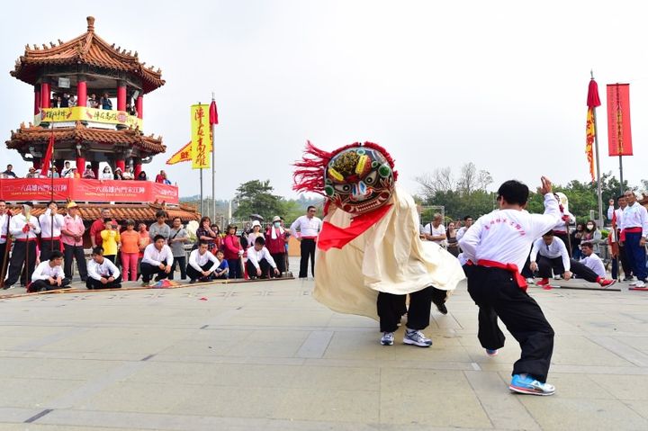 ▲夏梅林宋江獅陣多次代表台灣出國表演。　圖：高雄市政府觀光局／提供