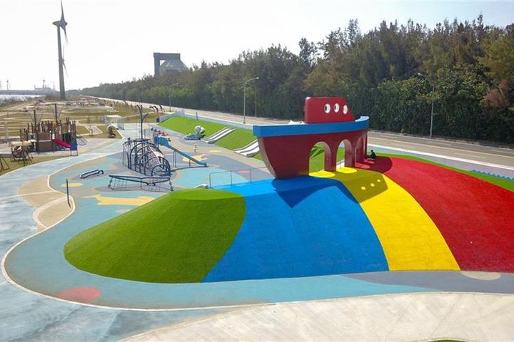 觀光新亮點！彰化縣首座水岸遊憩公園 嬉濱海豚公園啟用