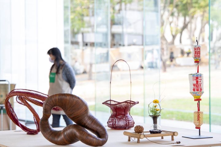 ▲南投展區－竹工藝展覽。　圖：國立台灣工藝研究發展中心／提供