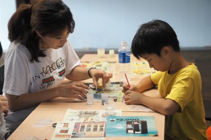 黃金博物館「繽紛遊樂園」親子琺瑯體驗，以遠低於市價的體驗開放給大小朋友同樂。　圖：新北市立黃金博物館／提供