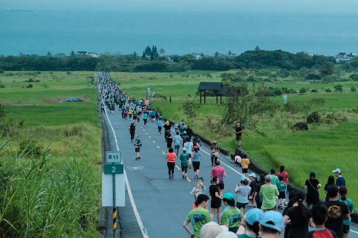 長濱金剛馬拉松。　圖：東部海岸國家風景區管理處／提供