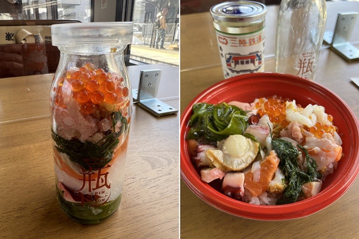 體驗型美食「瓶丼」已成為宮古的代表性美食之一。　圖：向日遊顧問有限公司／提供