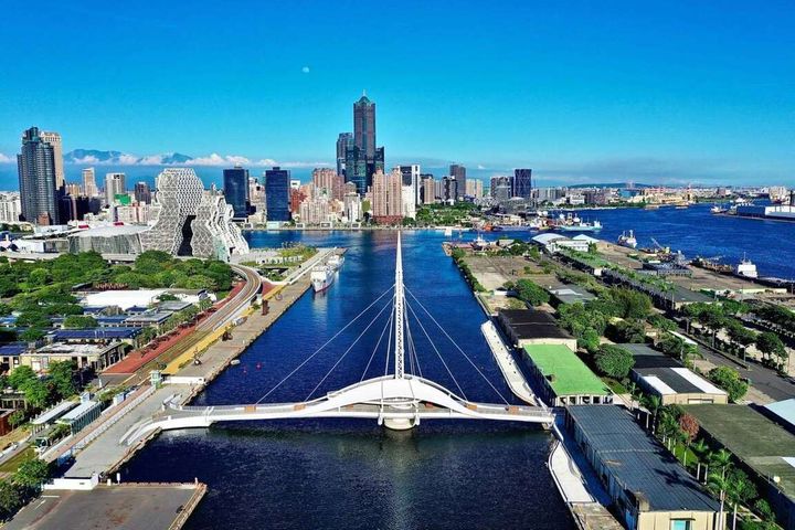 高雄知名觀光亮點～大港橋。　圖：高雄市政府觀光局／提供