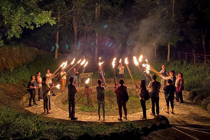 「天神取火」儀式。　圖：嘉義縣文化觀光局／提供
