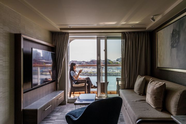 ▲訂購指定航次陽台艙旅客，每房再加碼送100美元船上消費金。　圖：雄獅旅遊／提供