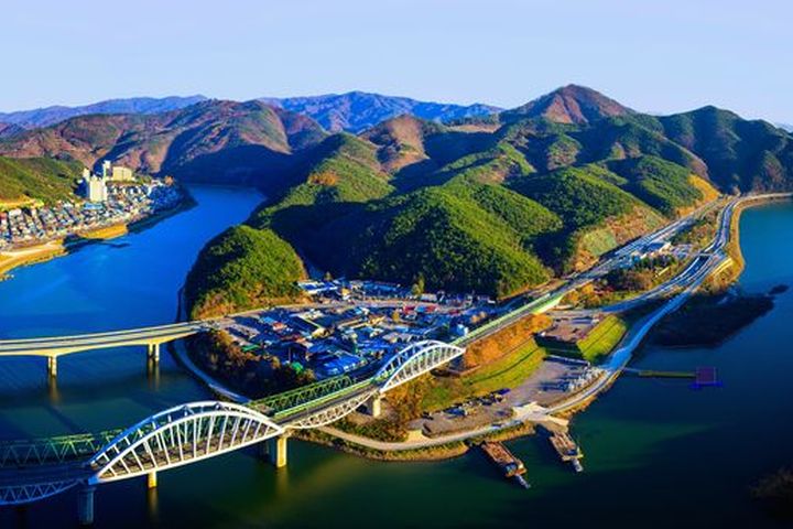▲韓國忠清北道清州湖美景。　圖：shutterstock／來源