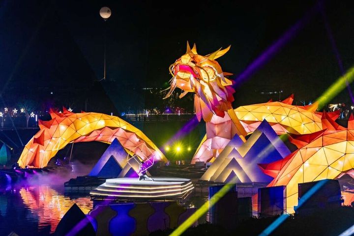 ▲2025年2月的中台灣元宵燈會。　圖：台中市政府觀光旅遊局／提供