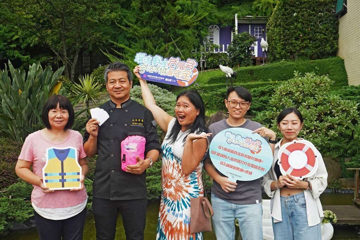▲桃園市政府聯合旅宿業者宣導水域安全！　圖：桃園市政府／提供