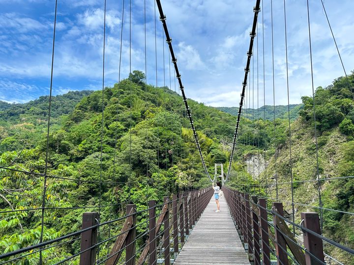▲石盤谷吊橋。　圖：嘉義縣文化觀光局／提供
