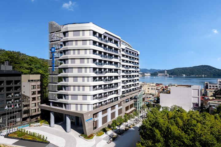 日月潭力麗溫德姆溫泉酒店日前舉行開幕剪綵。　圖：日月潭力麗溫德姆溫泉酒店／提供