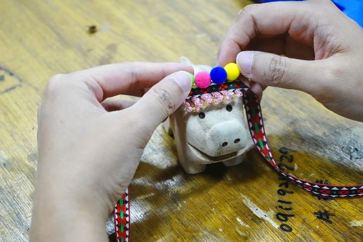 來吉－山豬DIY。　圖：嘉義縣文化觀光局／提供