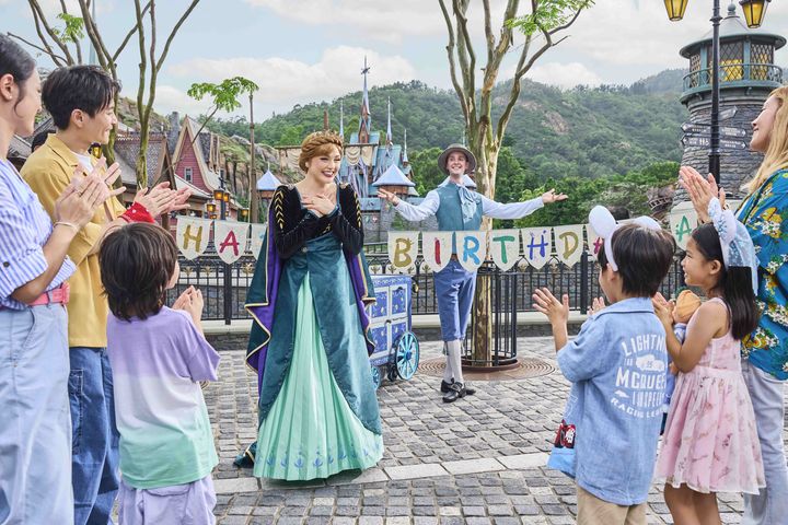 ▲魔雪奇緣世界將進行安娜生日慶祝環節。　圖：香港迪士尼樂園度假區／提供
