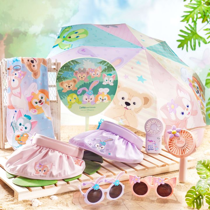 ▲Duffy 與好友的萌粉們必定會被 Duffy 與好友夏日系列所吸引 。　圖：香港迪士尼樂園度假區／提供