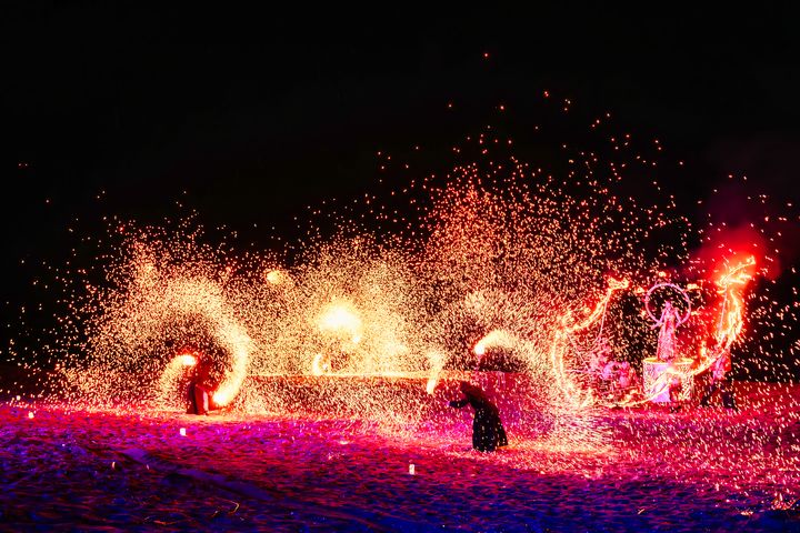 ▲新北夏季系列活動「北海夜金閃閃-2024北海潮與火」。　圖：新北市政府觀光旅遊局／提供