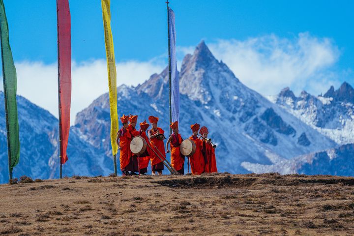 ▲皇家高地節在不丹高原美麗的拉亞區（Laya）拉開序幕，以一系列活動展示高原人民真實而淳樸的生活。　圖：不丹旅遊局／來源