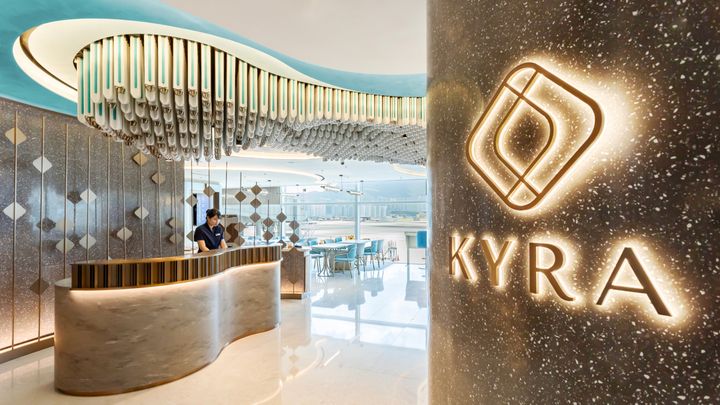 ▲香港機場 Kyra Lounge 全新開幕。　圖：airportdimensions.com/來源