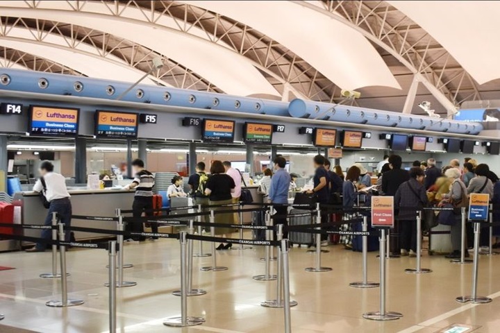 日本關西機場提供免費行李回收服務。　圖：日本旅行情報局／提供