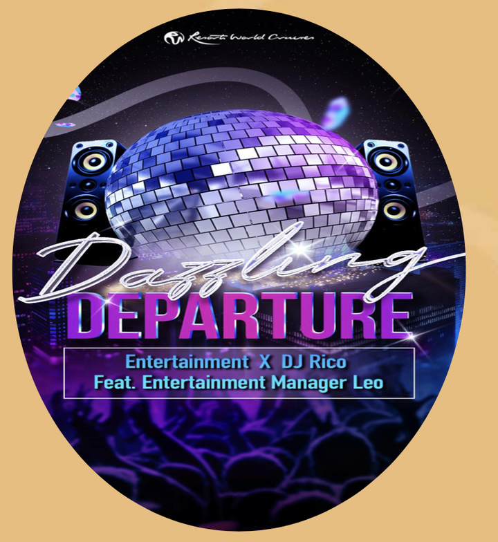 ▲名勝世界壹號絢麗啟航（Dazzling Departure）。　圖：名勝世界郵輪／提供
