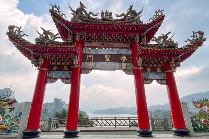 ▲日月潭龍鳳宮。　圖：日月潭國家風景區管理處／提供