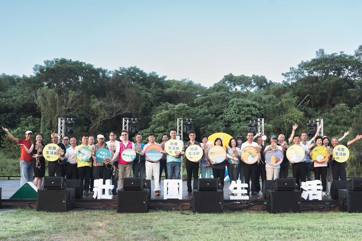 「2024壯圍生活節」地景藝術季開幕活動。　圖：東北角及宜蘭海岸國家風景區管理處／提供