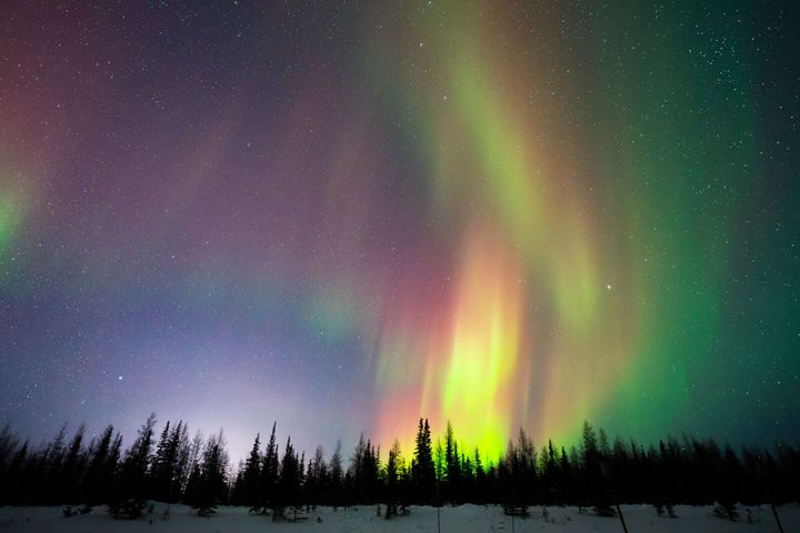 邱吉爾鎮極光。（圖片來源／Travel Manitoba）　圖：加拿大旅遊局／提供