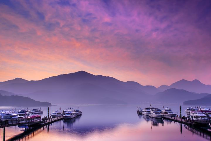 日月潭的寧謐景觀，也深受國際遊客喜愛。　圖：shutterstock／來源