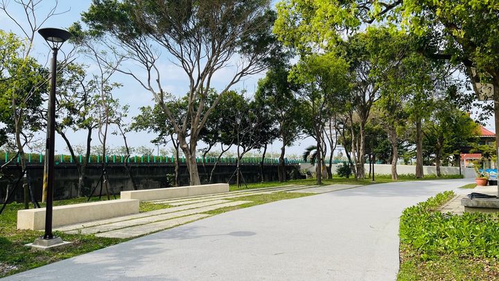 ▲鹽水公園景觀環境改善工程二期完工。　圖：新竹市政府觀光工程科／提供