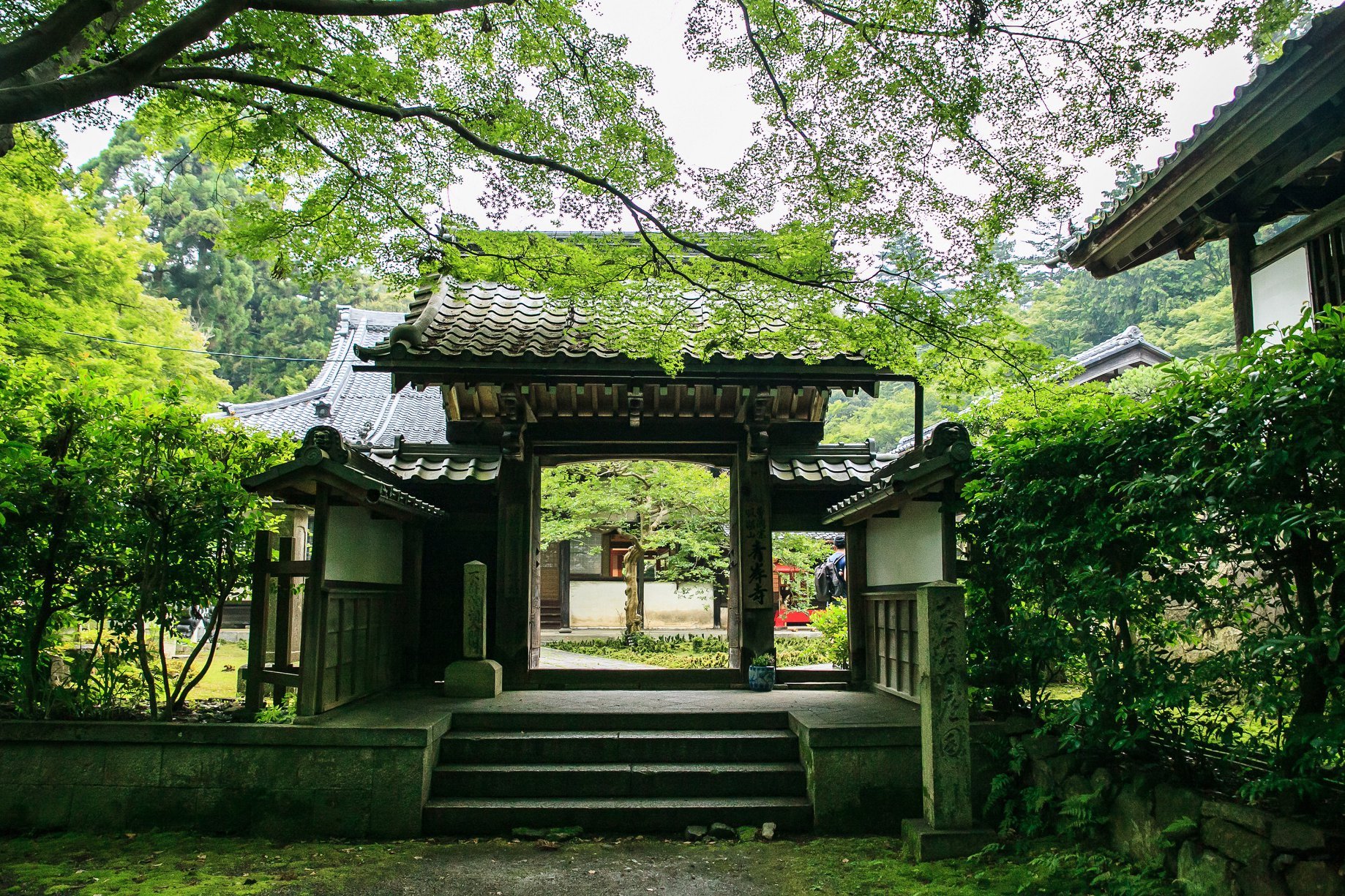 ▲青岸寺擁有600年歷史，古色古香。　圖：翰斯輕旅攝／提供