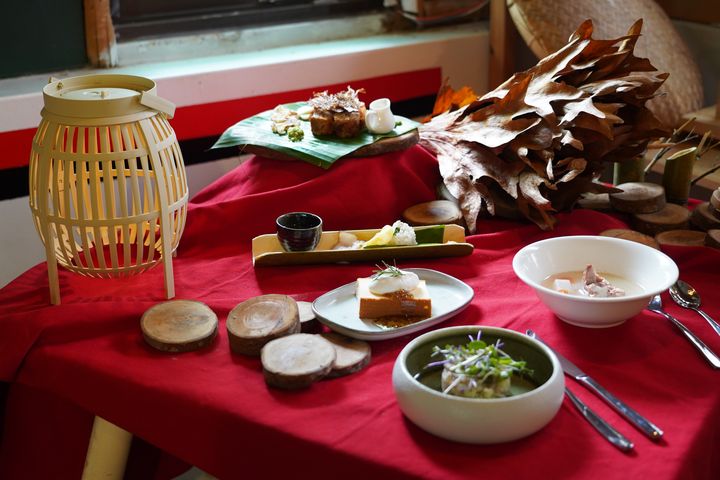 瓦祿部落推出「賽夏餐桌饗宴」。　圖：參山國家風景區管理處／來源