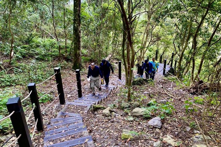 台中市轄管的登山步道依行走難易度及時間分為四個等級。　圖：台中市政府觀光旅遊局／提供