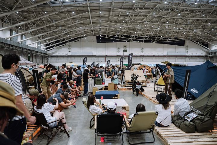 ▲凹逗咖必逛的「戶外品牌博覽會」。　圖：台北松山文創園區／提供