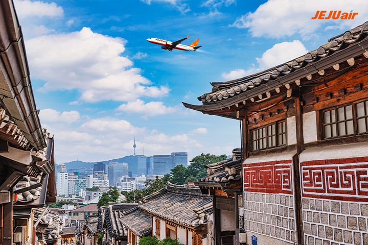 濟州航空提升台灣旅客赴韓便利性，將於10/ 17復飛高雄－金浦、10/29首航高雄－釜山。　圖：濟州航空／提供