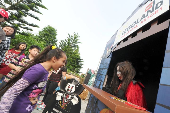 ▲樂高樂園「不給磚就搗蛋」活動。　圖：樂高樂園／來源