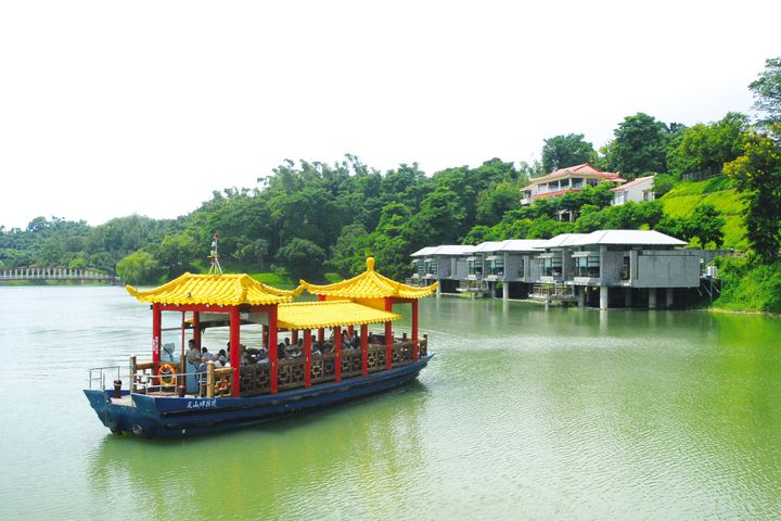 ▲柳營尖山埤渡假村。　圖：西拉雅國家風景區管理處／提供