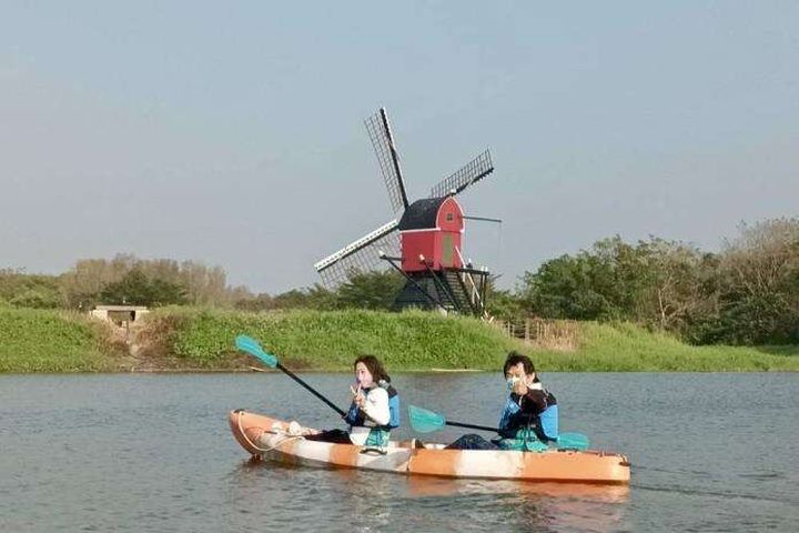 ▲荷蘭村獨木舟。　圖：台南市政府觀光旅遊局／提供