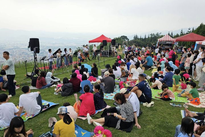美好的埔里天空之城。　圖：古典室內樂集／提供