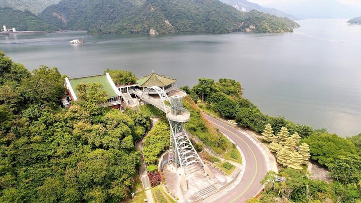 ▲借問站——曾文水庫觀景樓。　圖：西拉雅國家風景區管理處／提供